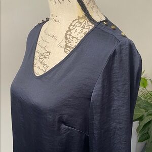 The Limited Dark Blue Top